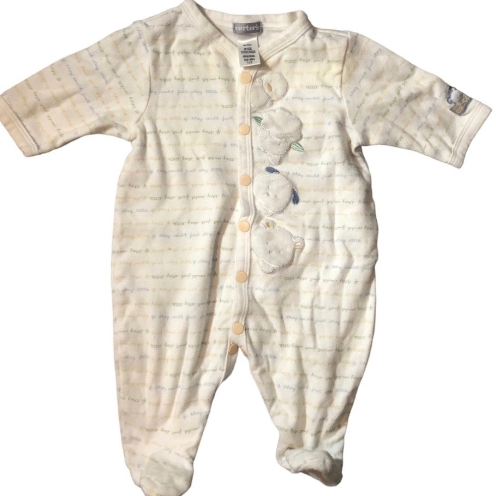 Carter's Lamb Infant Onesie-NEW